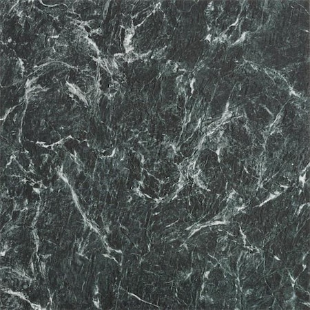 18 X 18 In. Majestic Verde Green Marble Self Adhesive Vinyl Floor Tile - 10 Tiles By 22.5 Sq. Ft.